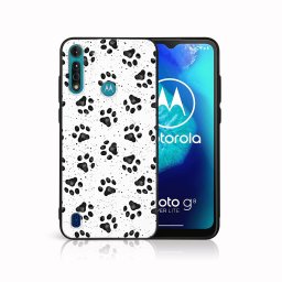 PROTEMIO MY ART Védőburkolat a Motorola Moto G8 Teljesítmény Lite PAWS (185)