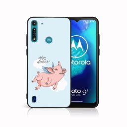 PROTEMIO MY ART Védőburkolat a Motorola Moto G8 Teljesítmény Lite PIG (186)
