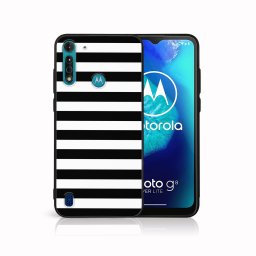 PROTEMIO MY ART Védőburkolat a Motorola Moto G8 Teljesítmény Lite LINES (169)
