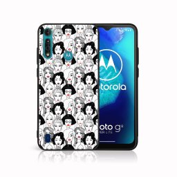 PROTEMIO MY ART Védőburkolat a Motorola Moto G8 Teljesítmény Lite LIPSTICK (174)