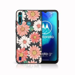 PROTEMIO MY ART Védőburkolat Motorola Moto G8 teljesítményhez Lite DAISY (161)