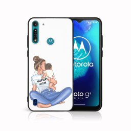 PROTEMIO MY ART Védőburkolat a Motorola Moto G8 Teljesítmény Lite SUPERMOM (112)