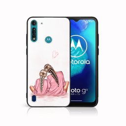 PROTEMIO MY ART Védőburkolat a Motorola Moto G8 Teljesítmény Lite LÁNYA (114)