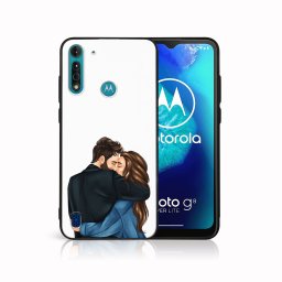 PROTEMIO MY ART Védőburkolat a Motorola Moto G8 Teljesítmény Lite COUPLE (117)