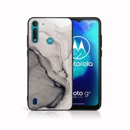 PROTEMIO MY ART Védőburkolat a Motorola Moto G8 Teljesítmény Lite BLACK INK (146)