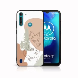 PROTEMIO MY ART Védőburkolat Motorola Moto G8 teljesítményhez Lite FOX (191)