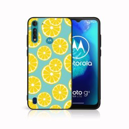 PROTEMIO MY ART Védőburkolat Motorola Moto G8 teljesítményhez Lite LEMON (121)