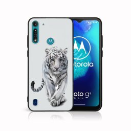 PROTEMIO MY ART Védőburkolat a Motorola Moto G8 Teljesítmény Lite TIGER (243)