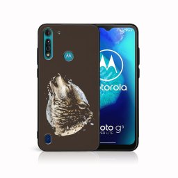 PROTEMIO MY ART Védőburkolat a Motorola Moto G8 Teljesítmény Lite HOWL (244)