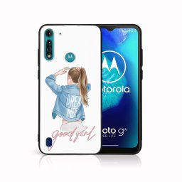 PROTEMIO MY ART Védőburkolat a Motorola Moto G8 Teljesítmény Lite JÓ GIRL (130)