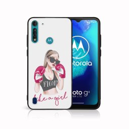PROTEMIO MY ART Védőburkolat a Motorola Moto G8 teljesítményhez Lite FIGHTER (133)