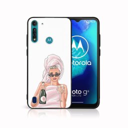 PROTEMIO MY ART Védőburkolat a Motorola Moto G8 Power Lite CHAMPAGNE (134)