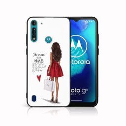 PROTEMIO MY ART Védőburkolat a Motorola Moto G8 Teljesítmény Lite RED DRESS (137)