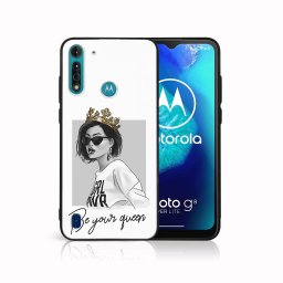 PROTEMIO MY ART Védőburkolat Motorola Moto G8 teljesítményhez Lite QUEEN (139)
