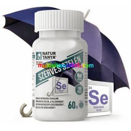 Szerves Szelén 60 db tabletta, 100 mcg-os L-szelenometionin, jól hasznosuló - Natur Tanya