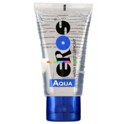 EROS Aqua 50 ml Sikosító, vízbázisú, íztelen, színtelen, orvosi sikosító, latex óvszerhez is