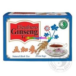 Eleuthero Ginseng zöld tea 20 db filter, stressz csökkentés, élet energia - Dr. Chen