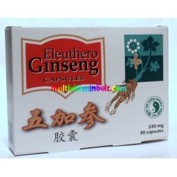 Eleuthero Ginseng 30 db kapszula, stressz, életerő. libidó - Dr. Chen
