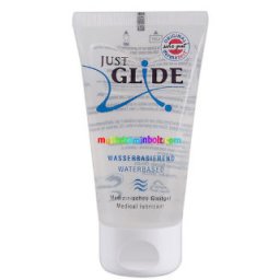 Just Glide Water 50 ml Sikosító, vízbázisú, íztelen, színtelen, orvosi sikosító, latex óvszerhez is - Orion