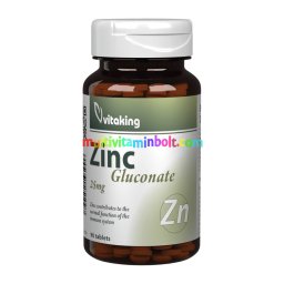 Cink Glükonát 25mg - 90 tabletta - Vitaking