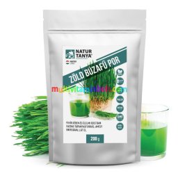 Vegán zöld búzafű por - 200g - Natur Tanya