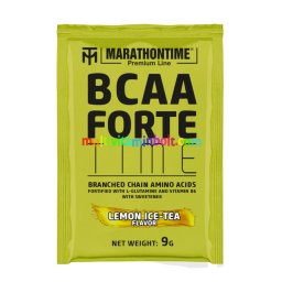 BCAA Forte Time 9 g - citromos jeges-tea - Marathontime