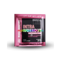 Intra Workout koffeinmentes energizáló Steviával 20 g - málna mojito - Marathontime