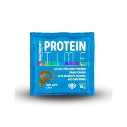Protein Time Laktázenzimmel Dúsított fehérje Caffé Latte íz 30 g - Marathontime