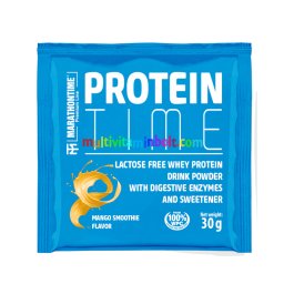 Protein Time Laktázenzimmel Dúsított fehérje mangó íz 30 g - Marathontime