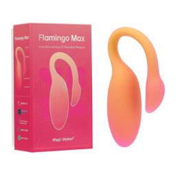Magic Motion Flamingo Max - okos vibrációs tojás, narancs
