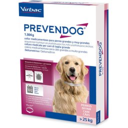 Prevendog szúnyog és kullancs elleni nyakörv 25 kg feletti kutyáknak, 75 cm (1 db nyakörv / doboz)