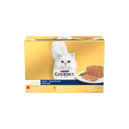 GOURMET GOLD Pástétom nedves macskaeledel 12x85g
