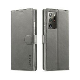 IMEEKE Wallet tok Samsung Galaxy Note 20 Ultra szürke