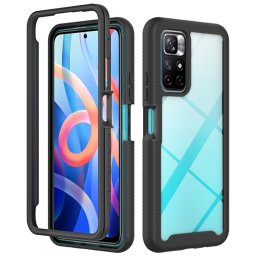 DUAL Kétoldalas burkolat Xiaomi Poco M4 Pro 5G / Redmi Note 11S 5G fekete