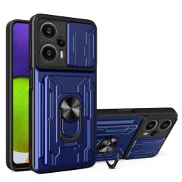 RING KAMERA Borító tartóval Xiaomi Poco F5 kék színhez