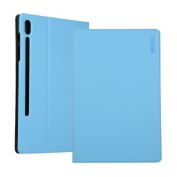 ENKAY LEATHER Flip tok a Samsung-hoz Galaxy Tab S6 (T860 / T865) világoskék