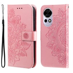 ART MANDALA Pénztárca tok Huawei Nova 13 rózsaszínhez