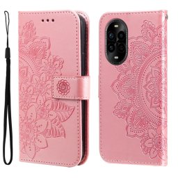 ART MANDALA Pénztárca tok Huawei Nova 13 Pro rózsaszín