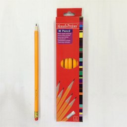 Grafitceruza H radírral MF1639G-H 12 db/doboz,