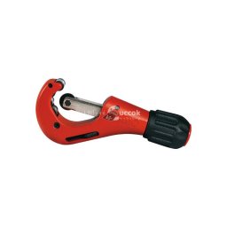 EXTOL PREMIUM csővágó sorjátlanítóval, 3-42mm; réz, bronz, alu, acél, rozsdamentes acél (max. 1,2mm falvastagság), műanyagok is