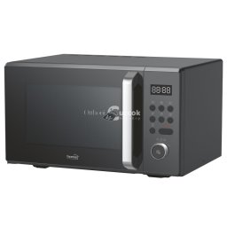 Home HGMH32D mikrohullámú sütő, 1000 W, 32 l kapacitás, 95 p időzítő, 5 teljesítményszint, 8 automata program, gyerekzár, 14.53