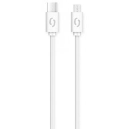 ALIGATOR Adatkábel POWER 3A, USB-C/microUSB fehér