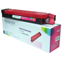 Utángyártott OKI C8600/C8800 Toner Magenta 6.000 oldal kapacitás CartridgeWeb