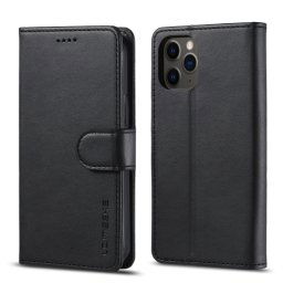IMEEKE Wallet tok Apple iPhone 12 mini fekete
