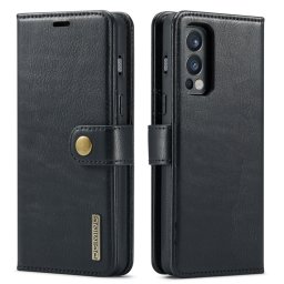 DG.MING Wallet tok 2in1 OnePlus Nord 2 5G fekete