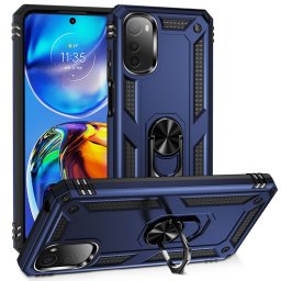 RING tok tartóval Motorola Moto E32 / E32s kék