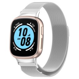 MILANESE Fém szíj Honor Watch 4 ezüsthöz