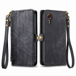 GEOM Wallet tok Samsung Galaxy Xcover 7 fekete