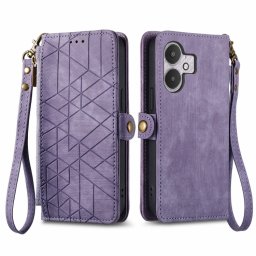 GEOM pénztárca tok Xiaomi Redmi 13C 5G lila színben