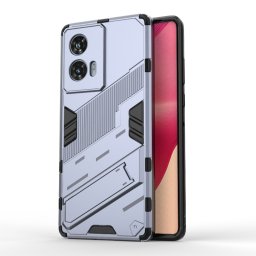 BIB Védőhuzat állvánnyal Motorola Edge 50 Fusion szürke színhez